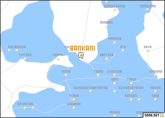 map of Bankani