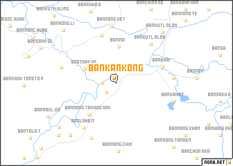 map of Ban Kan Kong