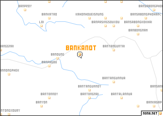 map of Ban Kanot