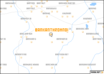 map of Ban Kanthrom Noi