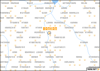 map of Bankan