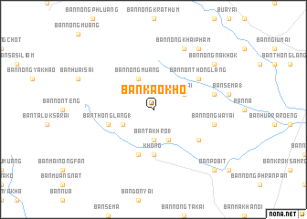 map of Ban Kao Kho