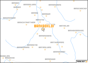 map of Ban Kao Kloi