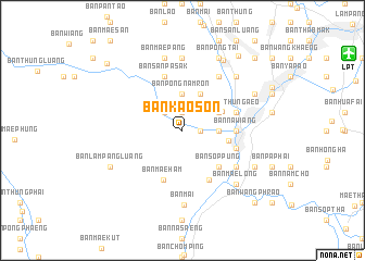 map of Ban Kao Son