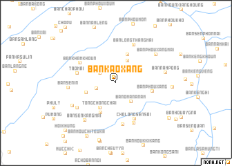 map of Ban Kaoxang