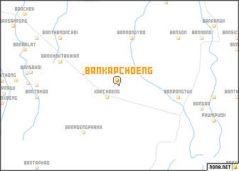 map of Ban Kapchoeng