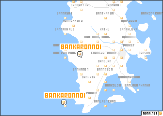 map of Ban Karon Noi