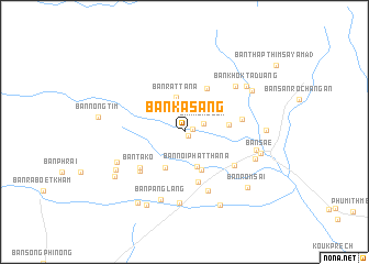 map of Ban Kasang