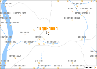 map of Ban Kasèn