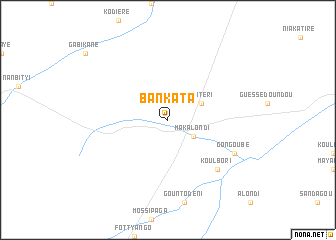 map of Bankata