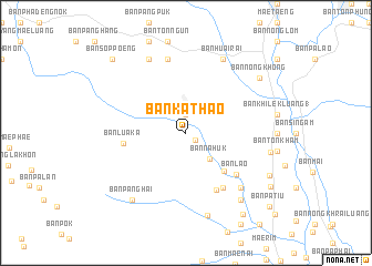 map of Ban Kat Hao