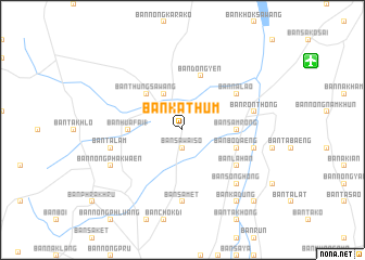 map of Ban Kathum