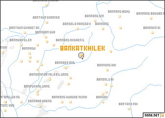 map of Ban Kat Khi Lek
