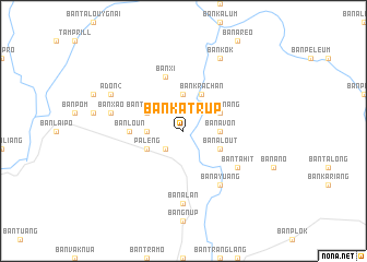 map of Ban Katrup