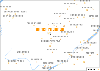 map of Ban Kaykon-Nua