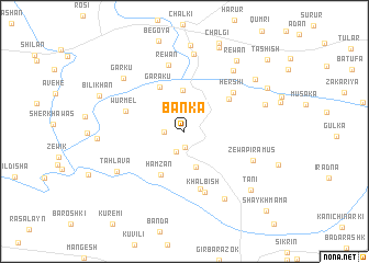 map of Bānkā