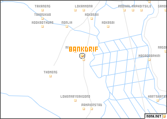 map of Bankdrif
