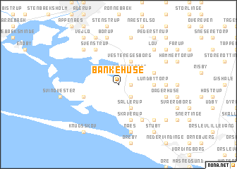 map of Bankehuse