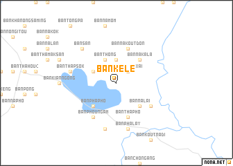 map of Ban Kélè