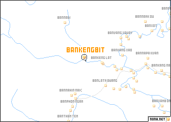 map of Ban Kèngbit