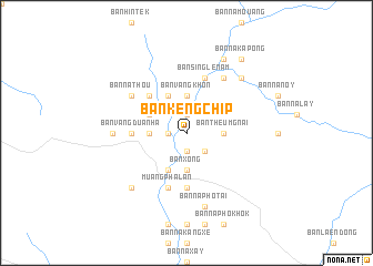 map of Ban Kèngchip