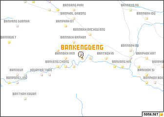 map of Ban Kèngdèng