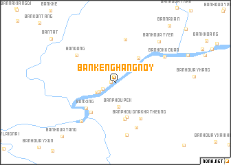 map of Ban Kènghang-Noy