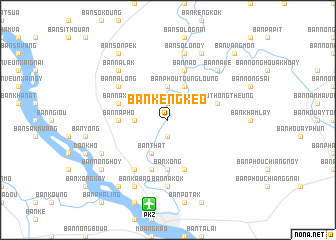 map of Ban Kèngkèo