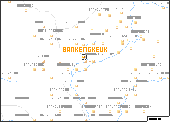 map of Ban Kèngkeuk