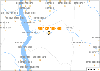 map of Ban Kèngkhai