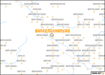 map of Ban Kèngkhan Kao