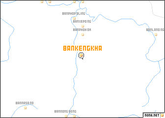 map of Ban Kèngkha