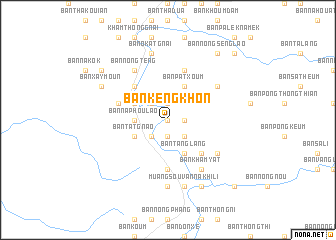 map of Ban Kèngkhôn