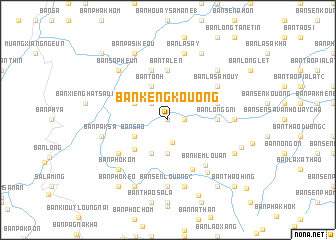 map of Ban Kèng Kouong