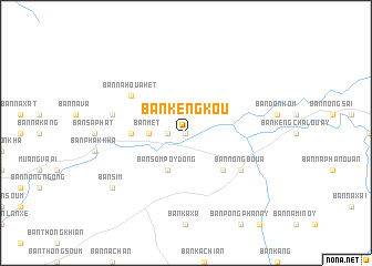 map of Ban Kèngkou