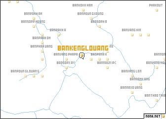 map of Ban Kèng-Louang