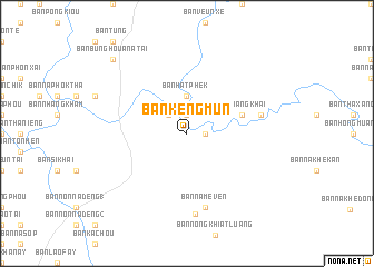 map of Ban Kèngmun