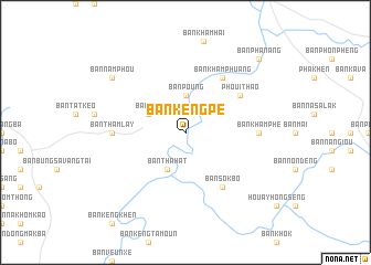 map of Ban Kèngpè