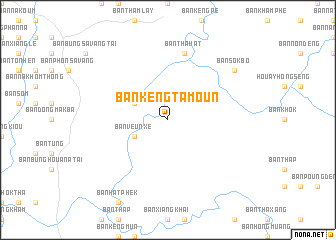 map of Ban Kèngtamoun