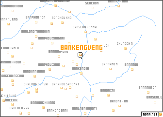 map of Ban Kèngvèng