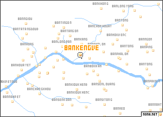 map of Ban Kèngvè