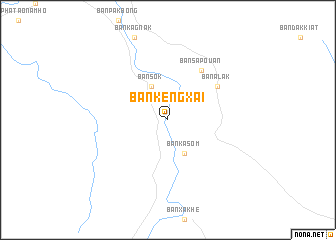 map of Ban Kèngxai