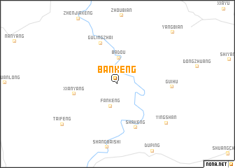 map of Bankeng