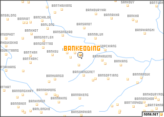 map of Ban Kèoding