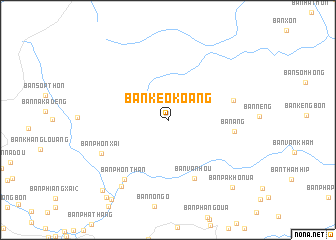 map of Ban Kèokoang