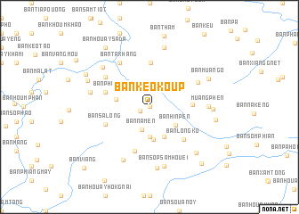 map of Ban Kèokoup