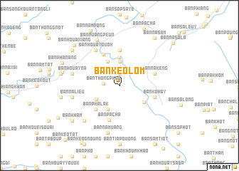 map of Ban Kèo Lôm