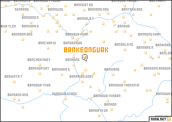 map of Ban Kèo-Nguak