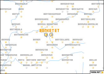 map of Ban Ket