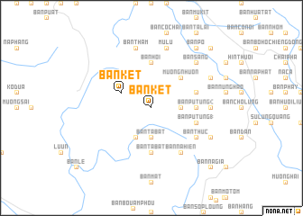 map of Bản Kết